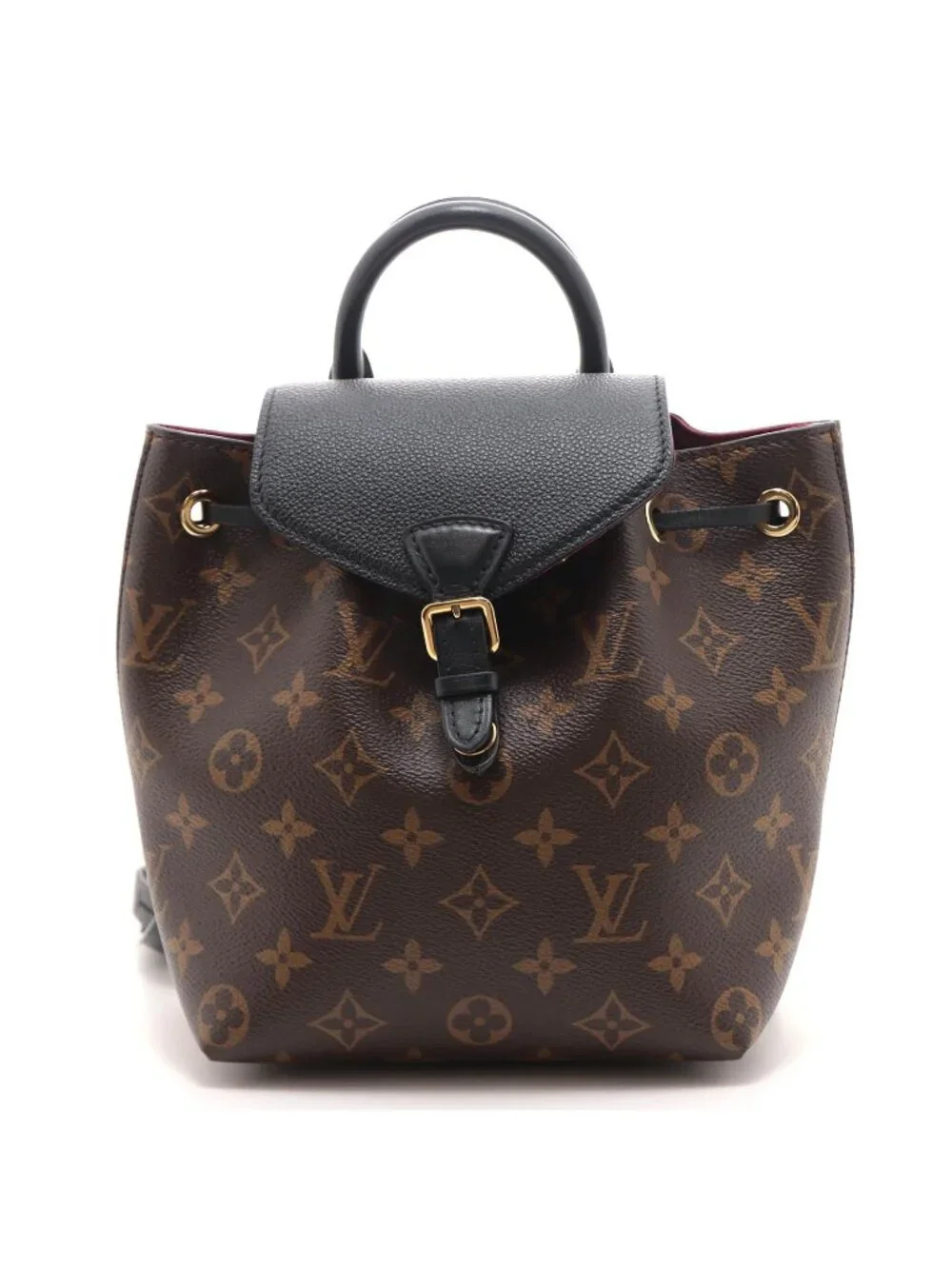 Louis Vuitton Montsouris NM BB Monogram Noir Backpack Canvas